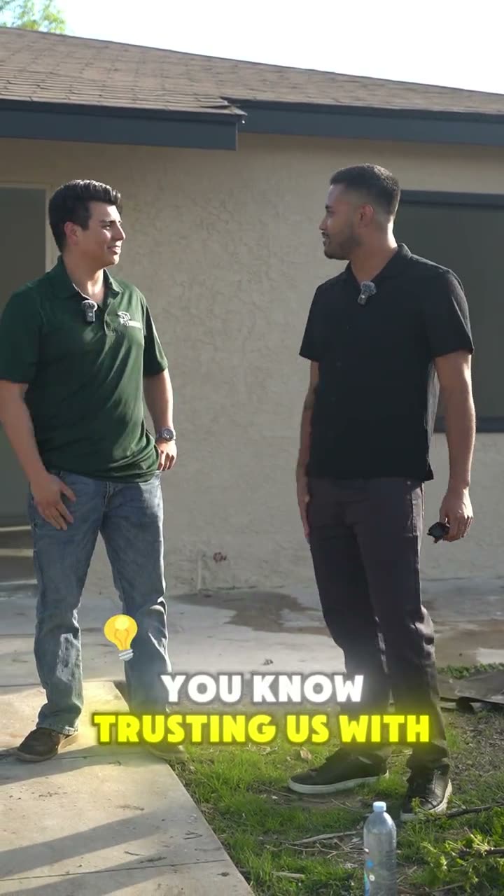 David of DJ Windows and Doors, filmed at a customer's home